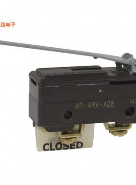MT-4RV-A28 -原装[SWITCH SNAP ACTION SPDT 10A 125VSPDT