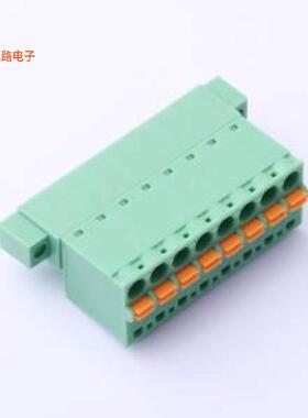 KF2EDGKDRP-5.08-8P -[原装插拔式接线P=5.08mm