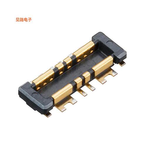 AXF482700A -原装[CONN HDR 8POS SMD GOLD接头，外罩触点