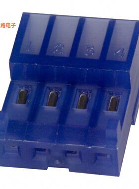3-643815-4 -原装[CONN RCPT 4POS IDC 26AWG TIN插座