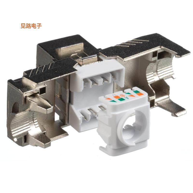 KJS6X88TCBL -原装[CATEGORY 6A, RJ45, 10 GB/S, 8-PO模块