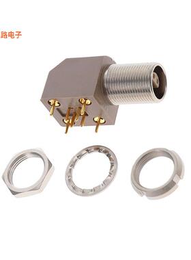 EXP.0S.304.HLN -[全新CONN CIRC RCPT 4POS GOLD SOLDER]