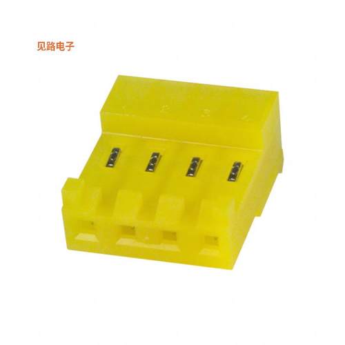 643818-4 -原装[CONN RCPT 4P IDC 20AWG TIN-LEAD插座