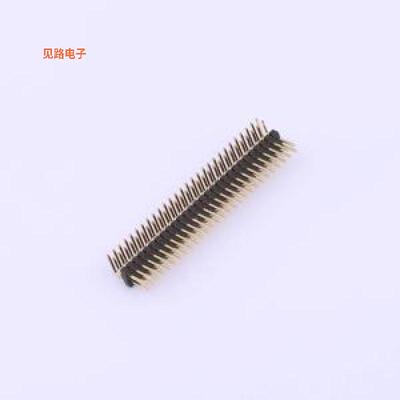 X1321WR-2x28J-C40D18 -[原装排针弯插,P=1.27mm