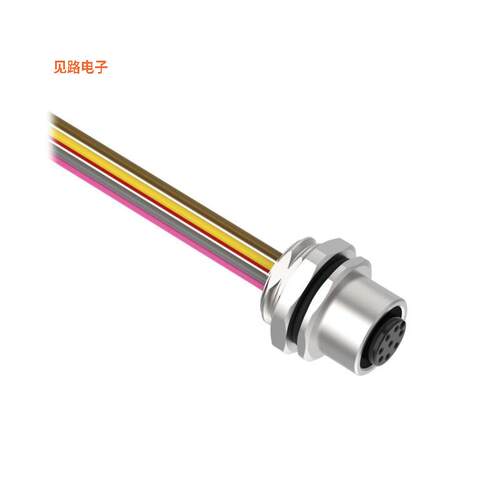 BR-M12F8F9-1 -[全新CIRC CBL 8POS PLUG TO WIRE 3.28']