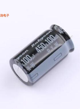 450BXW100MEFRCE18X30 -[剪脚插件,D18xL30mm直插铝电解