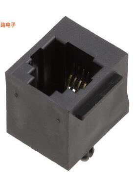 3251-0024-07 -原装[6/4 UNSHIELDED MOD. JACK, V, THT插孔