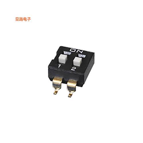 DS04-254-1-02BK-SMT -[全新SWITCH SLIDE DIP SPST 0.0