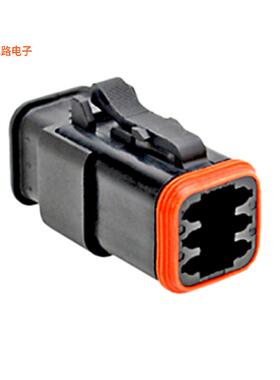 AT06-6S-SR02BLK -原装[CONN PLUG HSG 6POSCONN PLUG HSG 6POS