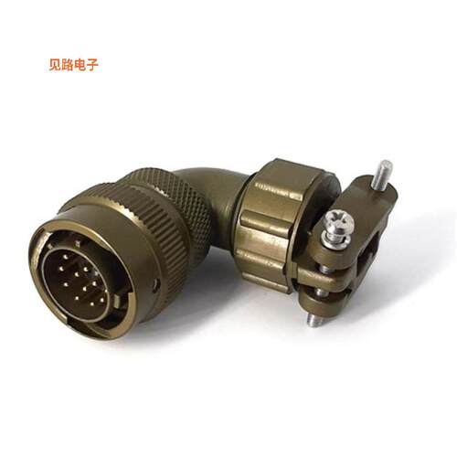 MSW08E12-14P-SR -[全新RIGHT ANGLE CABLE PLUG, WITH STR]