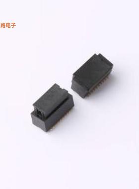 XDBM/F-0885-2*10PIN -[原装板对板与背板SMD,P=0.8mm