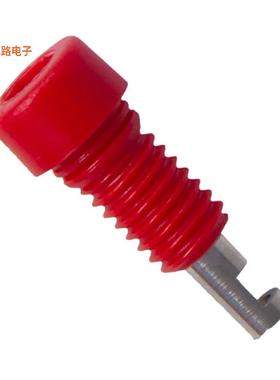 CT3104-2 -原装[JACK 2MM INSUL PUSHIN RED尖头插孔
