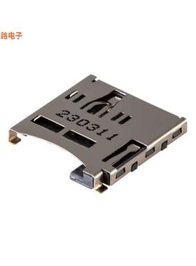 MSD-6-A -原装[CONN MICROSD CARD R/A SMDmicroSD