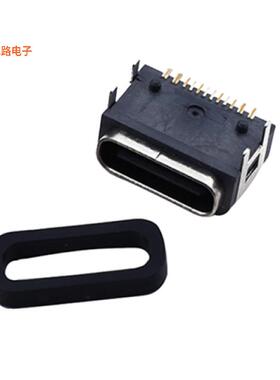 A-USBC-20F0-EA-GSR08 -[全新CONN RCPT USB2.0 TYPC 16P