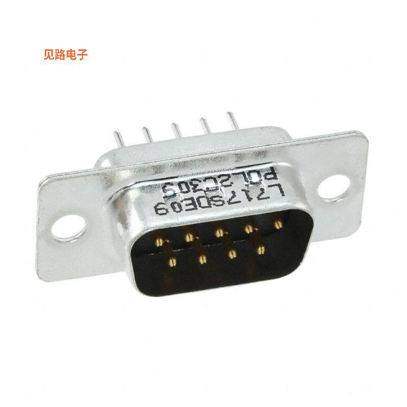 L717SDE09POL2C309 -原装[CONN D-SUB PLUG 9POS VERT SO