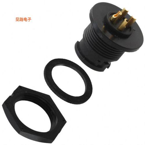 7282-4PG-300 -[全新CONN RCPT MALE 4P GOLD SLDR CUP]