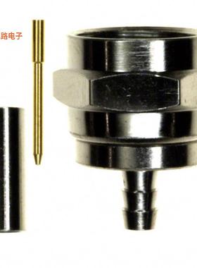 222113 -原装[CONN F PLUG STR 75 OHM SOLDERF 型