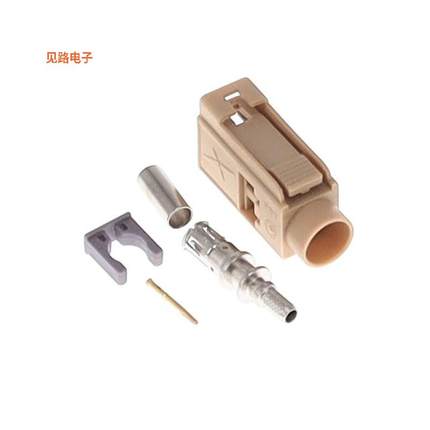 FK1FIDK -原装[FAKRA GEN 1 CODE I BEIGE FEMALESMB，Fakra