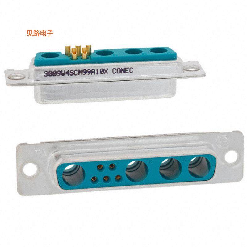 3009W4SCM99A10X -[全新CONN D-SUB RCPT 9POS SOLDER CUP]
