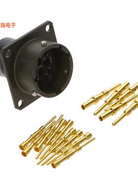 PT02SE-14-12P -[全新CONN RCPT MALE 12POS GOLD CRIMP]