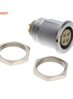 EGA.2B.304.CLL -[全新CONN RCPT FMALE 4P GOLD SLDR CUP]