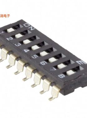 KAE08TGGT -原装[SWITCH SLIDE DIP SPST 0.025A 24VSPST