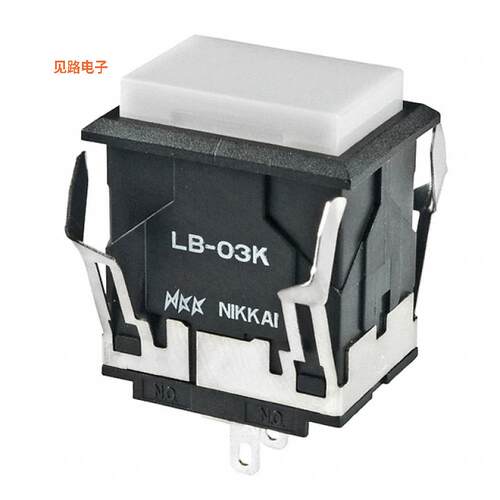 LB03KW01-05-BJ -[全新IND PB ILLUM RECT BLACK 5V LAMP]
