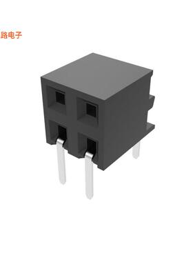 10131932-104ULF -原装[CONN RCPT 4P 0.079 GOLD PCB R/A插座