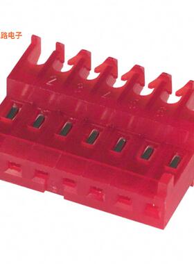 3-644540-7 -原装[CONN RCPT 7POS IDC 22AWG TIN插座