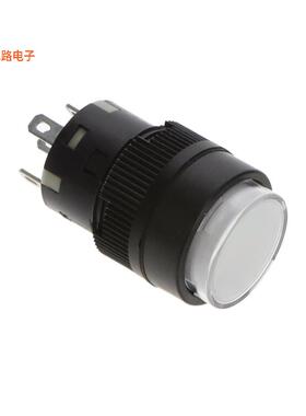 YB16WCKG01-6B-JB -原装[SWITCH PUSH SPDT 0.4VA 28V前面板安装