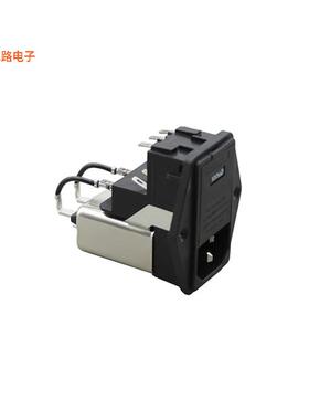 FN379-6-22 -原装[PWR ENT MOD RCPT IEC320-C14 PNLIEC 320-C14