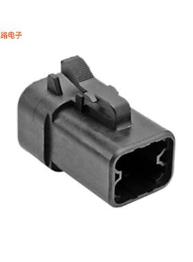 ATP06-4S-BLK -原装[CONN PLUG HSG 4POSCONN PLUG HSG 4POS