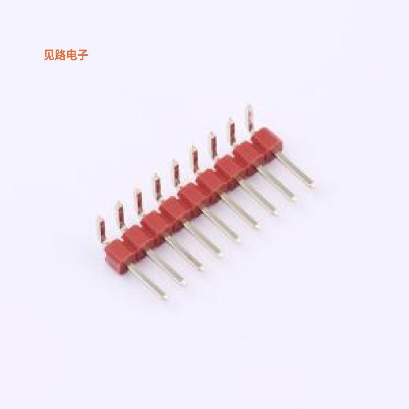 PZ254R-11-09P-RD -[原装排针弯插,P=2.54mm
