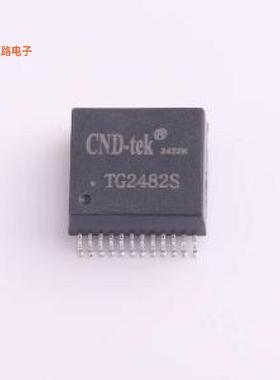 TG2482S -[原装网口变压器SMD-24P,13.5x12.2mm