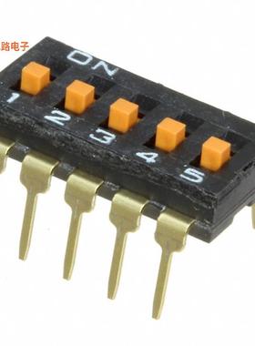 A6T-0101 -原装[SWITCH SLIDE DIP SPST 0.025A 24VSPST