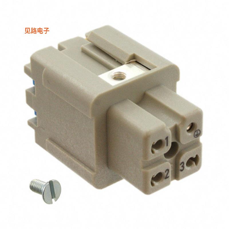09200032734 -原装[INSERT FEMALE 3POS+1GND PUSH IN插件