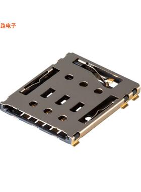 NSIM-8-B -原装[CONN NANO SIM CARD R/A SMDNANO SIM