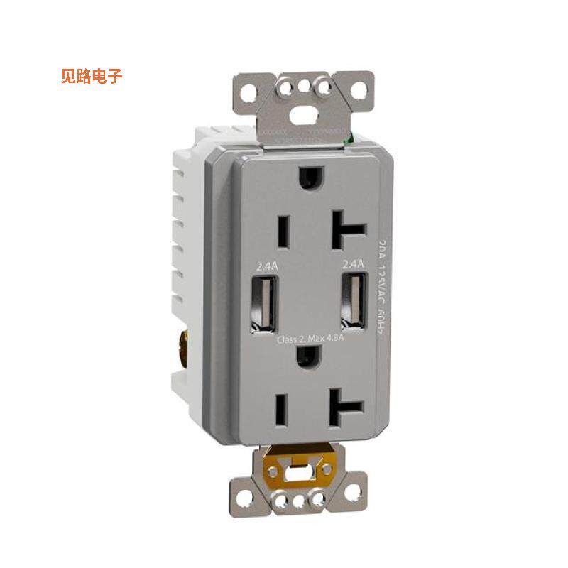 SQR55241GY -[全新USB A/A 4.8A CHARGR TR DUPLX 20A]