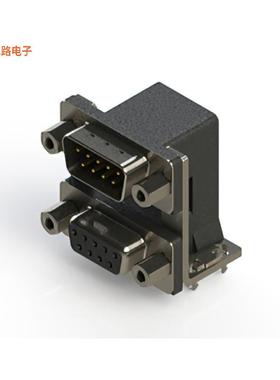 663-009-264-036 -[全新CONN D-SUB PLUG/RCPT 9P R/A SLDR]