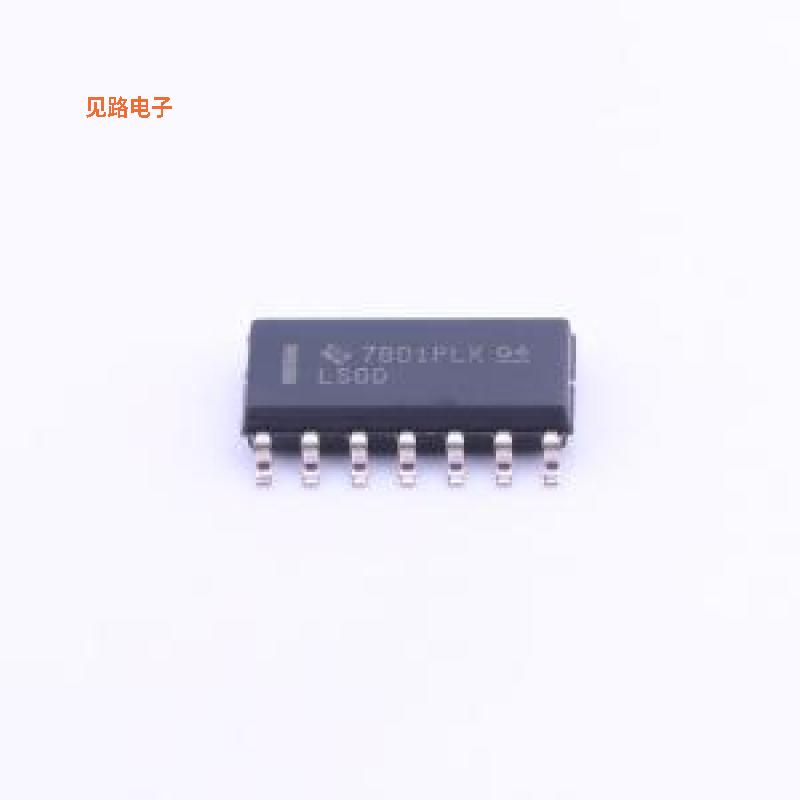 SN74LS00DR -[原装IC GATE NAND 4CH 2-INP 14SOICSOIC-14