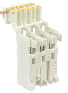 1-282003-1 -原装[CONN PLUG 3POS IDC TIN插头