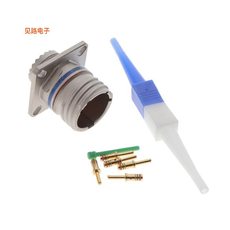 D38999/20FC4PN -[全新CONN RCPT MALE 4POS GOLD CRIMP]