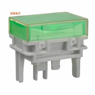 全新CAP GREEN PUSHBUTTON CLEAR RECT AT4027JF