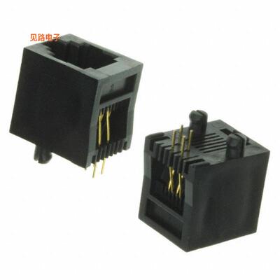 A-2014-0-4-N-T-R -原装[CONN MOD JACK 6P4C VERT UNSHLD插孔