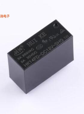 HK14FD-DC12V-SHG -[原装功率继电器DIP,12.7x29mm