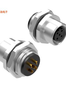 54-00348 -原装[M12 B-CODE 5POS RCPT PANEL MOUN