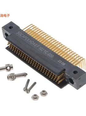 HDASF102YC-000 -原装[HDAS PLUG 102 RIGHT ANGLE PC TAI接头