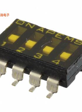 DMR04TTR -[全新SWITCH SLIDE DIP SPST 0.025A 24V]