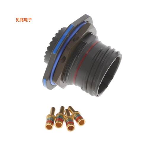 TV07RW-15-4P -[全新CONN RCPT MALE 4POS GOLD CRIMP]