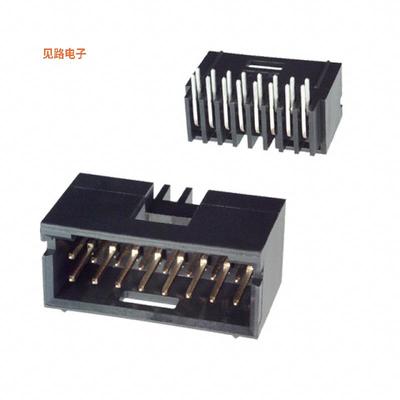 5-102617-6 -[全新CONN HEADER R/A 16POS 2.54MM]